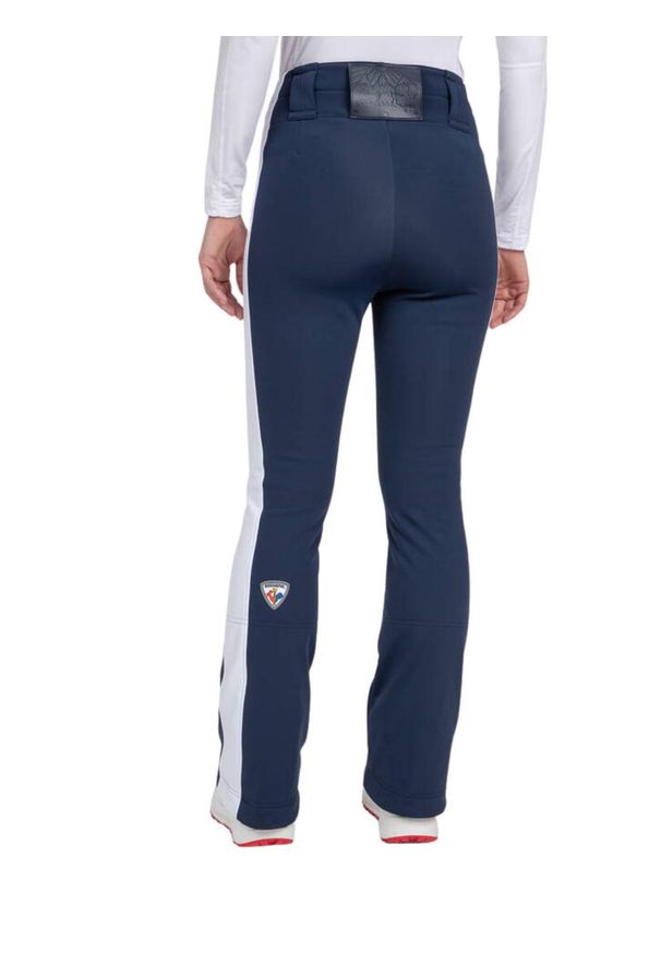 Spodnie Narciarskie Rossignol damskie W Sirius Softshell Pant granatowe. Kolor: niebieski. Materiał: softshell. Sezon: zima. Sport: narciarstwo