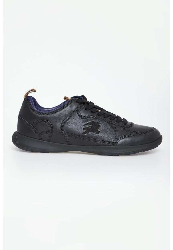 Burberry - Sneakersy męskie skórzane BURBERRY. Materiał: skóra