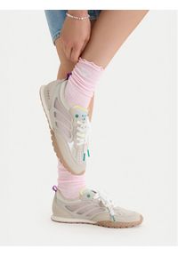 Roxy Sneakersy V12-920 Beżowy. Kolor: beżowy. Materiał: materiał #1