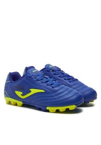 Joma Buty do piłki nożnej Toledo Jr TOJW2404HG Niebieski. Kolor: niebieski. Materiał: skóra #8