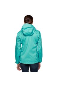 Kurtka Przeciwdeszczowa Damska Black Diamond Stormline Stretch Rain Shell. Kolor: zielony