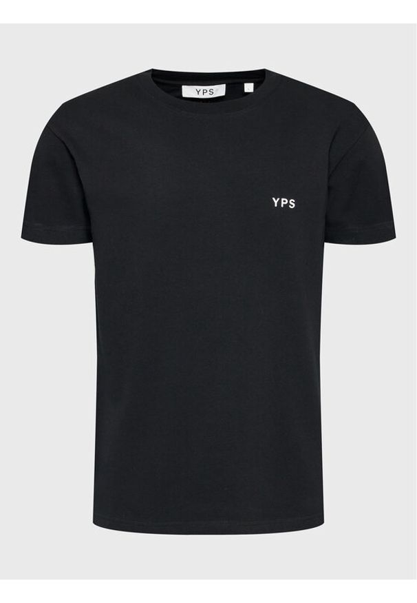 Young Poets Society T-Shirt Zain 107701 Czarny Regular Fit. Kolor: czarny. Materiał: bawełna