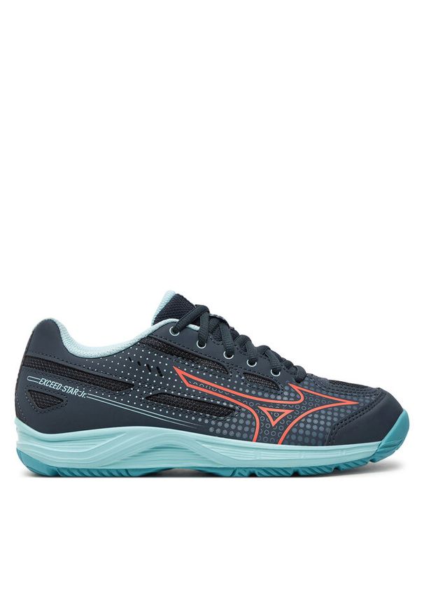 Buty do tenisa Mizuno. Kolor: niebieski. Sport: tenis