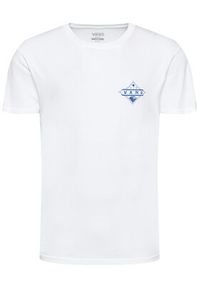 Vans T-Shirt Vintage Pointed Shaper VN0A5E7F Biały Regular Fit. Kolor: biały. Materiał: bawełna. Styl: vintage #5
