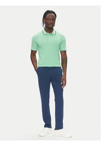 Lindbergh Polo 30-404010 Zielony Relaxed Fit. Typ kołnierza: polo. Kolor: zielony. Materiał: bawełna #3