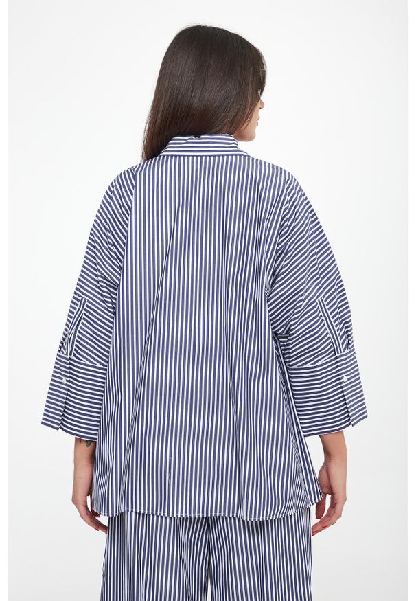 Weekend Max Mara - Koszula damska popelinowa w paski Hudson WEEKEND MAX MARA. Wzór: paski