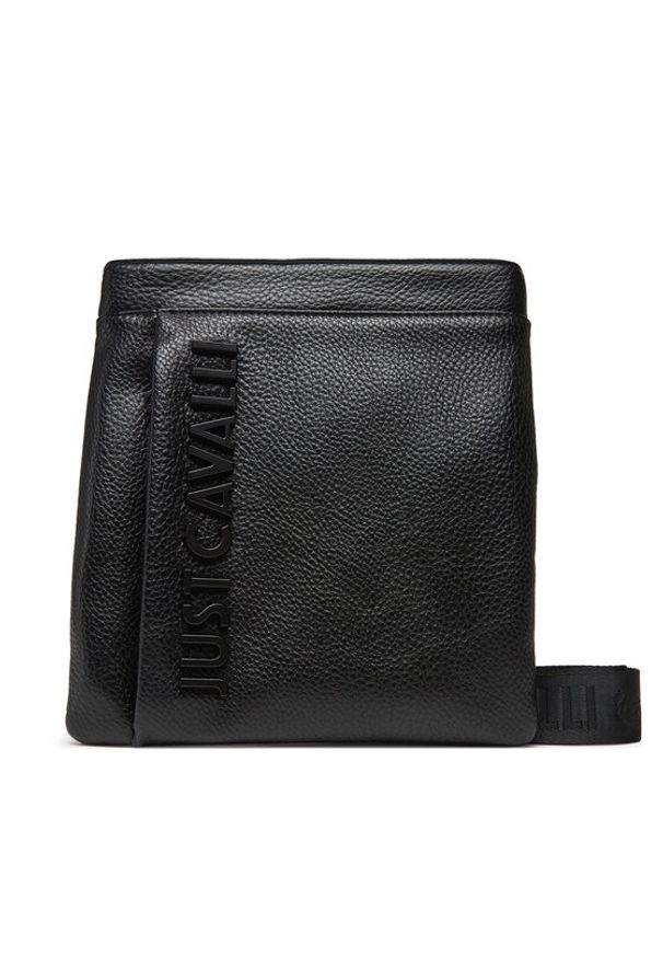 Just Cavalli Saszetka 78QA4B12 ZSB81 Czarny. Kolor: czarny. Materiał: skóra