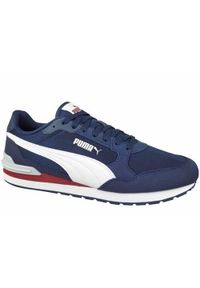 Buty do chodzenia męskie Puma St Runner V4 Mesh. Zapięcie: sznurówki. Kolor: wielokolorowy. Materiał: mesh. Szerokość cholewki: normalna. Sport: turystyka piesza