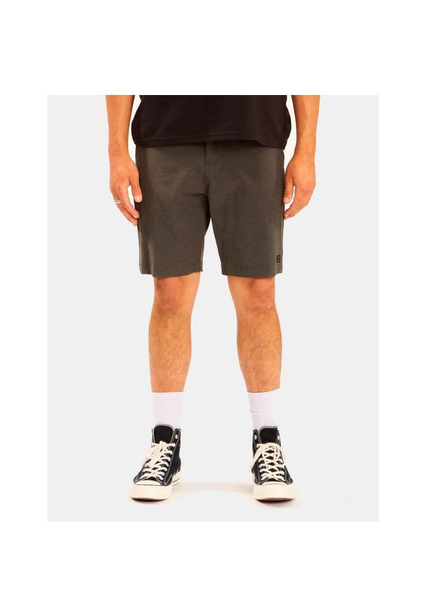 Krótkie buty Billabong Crossfire Mid asfaltowe. Kolor: zielony, brązowy, wielokolorowy. Długość: krótkie