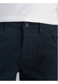 Petrol Industries Spodnie materiałowe M-3030-TRO581 Granatowy Slim Fit. Kolor: niebieski. Materiał: bawełna #10