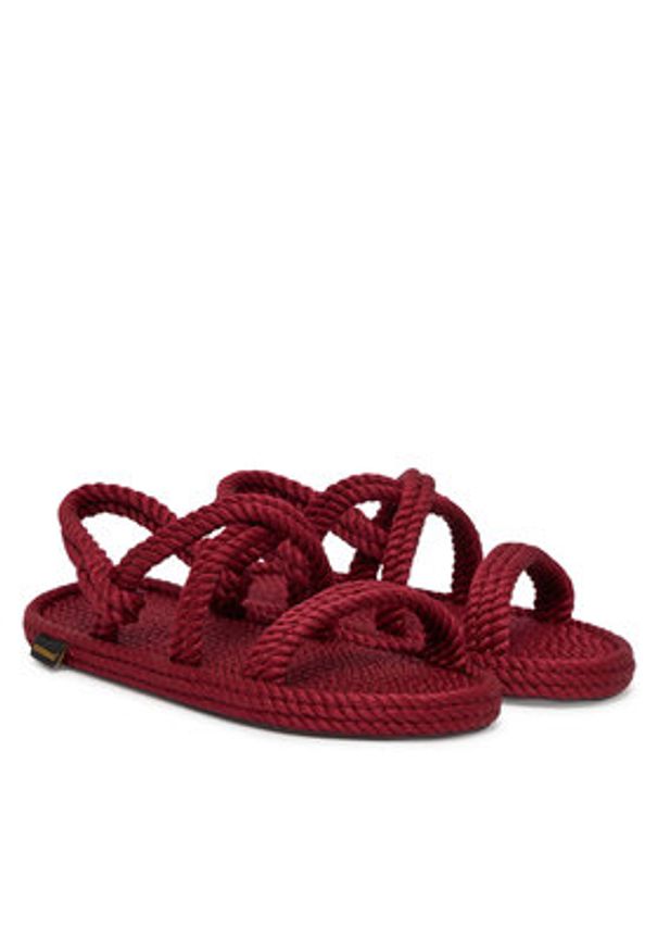 Bohonomad Sandały Bahamas BAH.0009.WRS Czerwony. Kolor: czerwony. Materiał: materiał