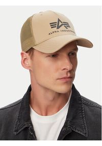 Alpha Industries Czapka z daszkiem AI.186902 Beżowy. Kolor: beżowy. Materiał: bawełna #4