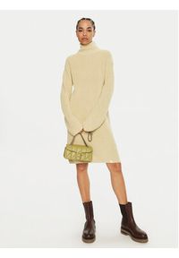 Calvin Klein Jeans Sukienka dzianinowa J20J224662 Zielony Relaxed Fit. Kolor: zielony. Materiał: bawełna #4