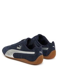 Puma Sneakersy Speedcat Metallic Jr 404113 02 Granatowy. Kolor: niebieski. Materiał: skóra, zamsz #7