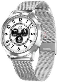 Smartwatch Hagen HC61.111.1111 Srebrny. Rodzaj zegarka: smartwatch. Kolor: srebrny