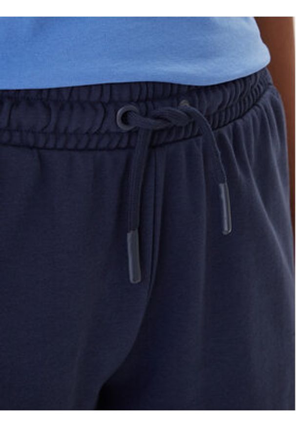 Kappa Szorty sportowe Fefra 351K2RW Granatowy Regular Fit. Kolor: niebieski. Materiał: bawełna