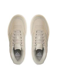 Adidas - adidas Sneakersy Courtblock IF6553 Beżowy. Kolor: beżowy. Materiał: skóra #5