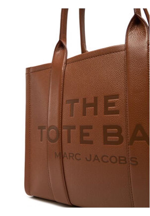 MARC JACOBS - Marc Jacobs Torebka The Leather Large Tote Bag H020L01FA21 Brązowy. Kolor: brązowy. Materiał: skórzane