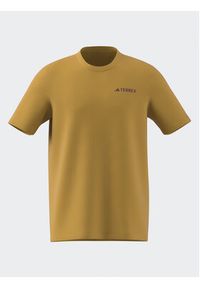 Adidas - adidas T-Shirt IL2647 Żółty Regular Fit. Kolor: żółty. Materiał: bawełna #8