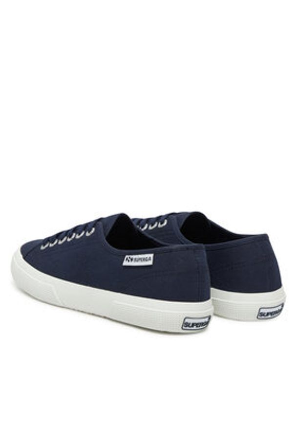 Superga Tenisówki 3750 LEGGERA S7151EW Granatowy. Kolor: niebieski. Materiał: materiał
