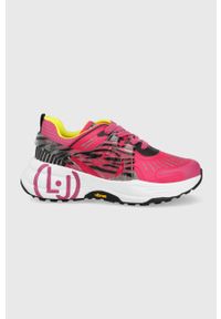 Liu Jo sneakersy Liu Jo 12:12 01 kolor różowy. Zapięcie: sznurówki. Kolor: różowy. Obcas: na platformie