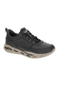 skechers - Buty SKECHERS ARCH FIT ORVAN - MOXLEY Czarny. Kolor: czarny. Materiał: syntetyk, tkanina #1