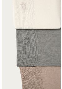 Calvin Klein - Skarpetki (3-pack). Kolor: beżowy #2