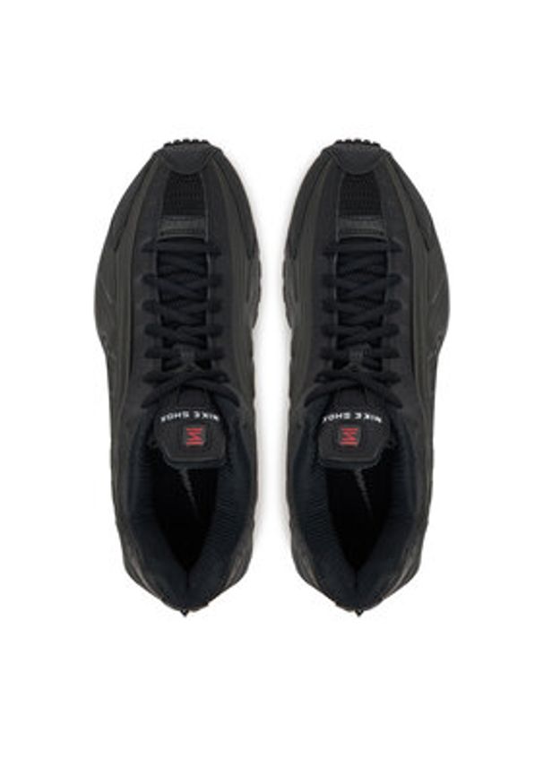 Nike Sneakersy Shox R4 HQ1988 Czarny. Kolor: czarny. Materiał: syntetyk