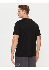 Guess T-Shirt M5RI01 KCHA1 Czarny Regular Fit. Kolor: czarny. Materiał: bawełna