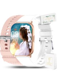 Rubicon - Zegarek SMARTWATCH dla dziewczynki NA KOMUNIĘ. Rodzaj zegarka: smartwatch