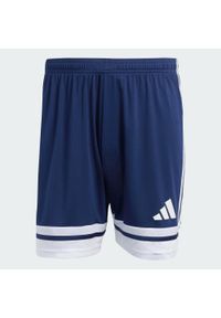 Adidas - Spodenki męskie adidas Squadra 25. Kolor: biały, wielokolorowy, niebieski