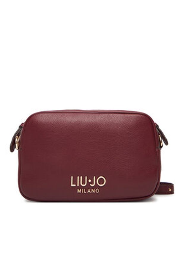 Liu Jo Torebka Ecs S Camera Case AF5137 E0058 Bordowy. Kolor: czerwony. Materiał: skórzane