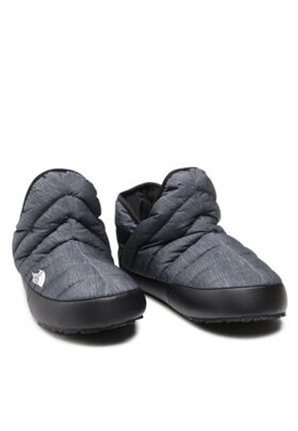 The North Face Kapcie Thermoball Traction Bootie NF0A331H4111 Szary. Kolor: szary. Materiał: materiał