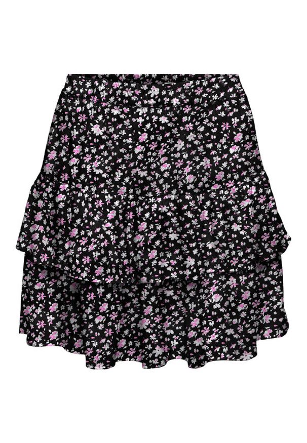 only - ONLY Spódnica mini Nova 15372459 Kolorowy Regular Fit. Materiał: wiskoza. Wzór: kolorowy