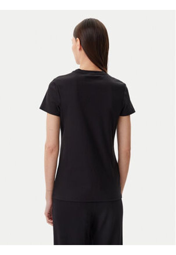 Puma T-Shirt Ess Elevated 685021 Czarny Slim Fit. Kolor: czarny. Materiał: syntetyk