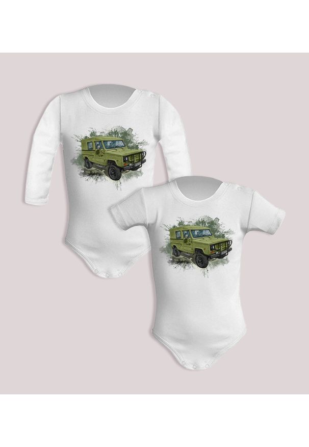 nikiniki - Honker — body (Rozmiar: 12M; Długość rękawa: długi; Rodzaj nadruku: Honker). Materiał: bawełna. Wzór: nadruk