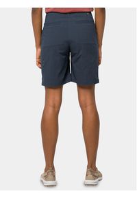 Jack Wolfskin Szorty sportowe Desert 1505312 Granatowy Relaxed Fit. Kolor: niebieski. Materiał: syntetyk. Styl: sportowy