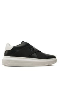 DKNY Sneakersy Jaye K4467549 Czarny. Kolor: czarny. Materiał: skóra