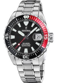 Zegarek Festina Zegarek męski Festina F20669-6 srebrny. Kolor: srebrny #1