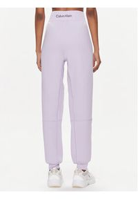 Calvin Klein Performance Spodnie dresowe 00GWF3P636 Fioletowy Relaxed Fit. Kolor: fioletowy. Materiał: syntetyk #3
