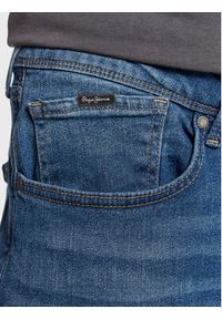 Pepe Jeans Jeansy Finsbury PM206321 Niebieski Skinny Fit. Kolor: niebieski