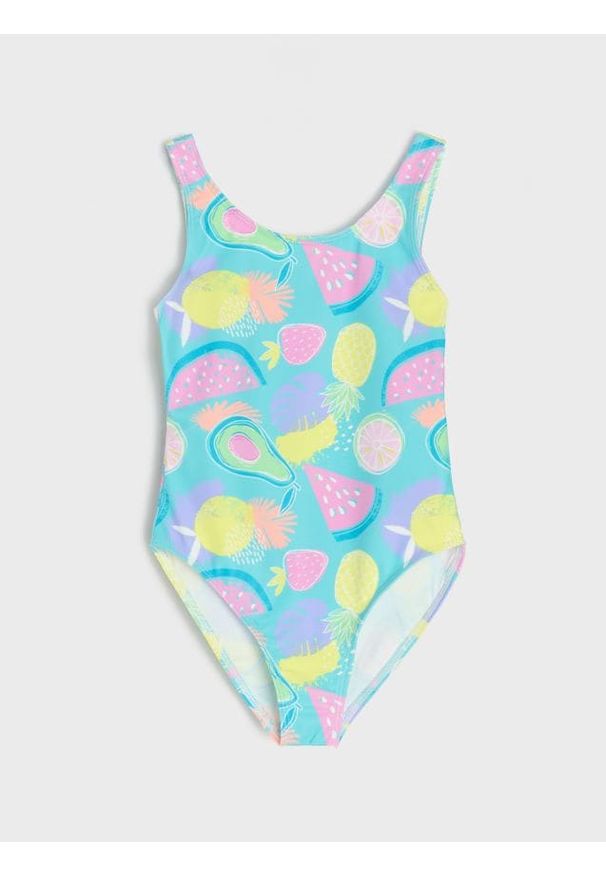 Sinsay - Strój kąpielowy z motywem owoców - wielobarwny