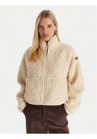 Roxy Polar Blurry Cloud ERJPF03212 Écru Regular Fit. Materiał: syntetyk