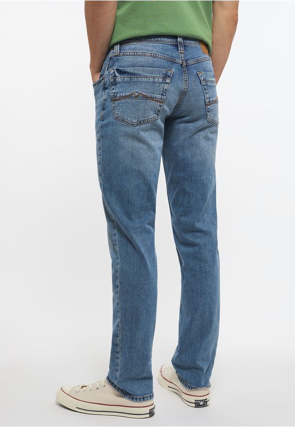 Mustang - MUSTANG WASHINGTON MĘSKIE SPODNIE JEANSOWE DENIM BLUE 1012444 5000 202