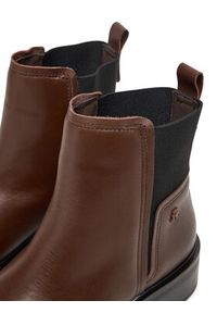 TOMMY HILFIGER - Tommy Hilfiger Sztyblety Minimal FW0FW08978 Brązowy. Kolor: brązowy. Materiał: skóra #3