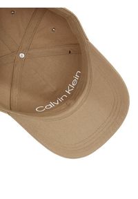 Calvin Klein Czapka z daszkiem Ck Must Bb Cap K50K511987 Beżowy. Kolor: beżowy. Materiał: bawełna, materiał #2