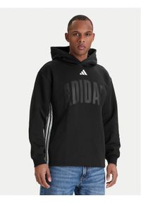 Adidas - adidas Bluza Stadium Graphic KD0287 Czarny Loose Fit. Kolor: czarny. Materiał: syntetyk #1