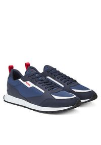 Hugo - HUGO Sneakersy Icelin 50536568 Granatowy. Kolor: niebieski. Materiał: materiał #3