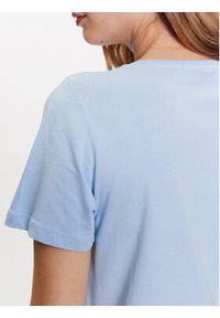 Fransa T-Shirt 20611797 Niebieski Regular Fit. Kolor: niebieski. Materiał: bawełna #7