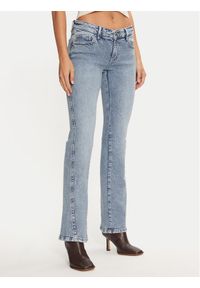 Gina Tricot Jeansy 22839 Niebieski Flare Fit. Kolor: niebieski #1